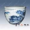 陶瓷水缸價(jià)格，手繪青花瓷大缸，商務(wù)禮品大缸