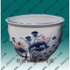 供應景德鎮(zhèn)陶瓷大缸，鑫騰陶瓷大缸，手繪青花陶瓷魚缸