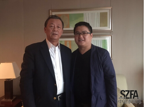 保育鈞、姚景源親切接見中國(guó)家具品牌節(jié)秘書長(zhǎng)