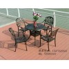 酒店戶外實木家具系列，陽臺休閑套椅