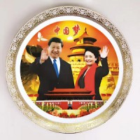 定制人物肖像陶瓷禮品紀(jì)念盤(pán)廠(chǎng)家