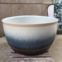 日式溫泉泡澡缸，定制陶瓷浴缸，極樂(lè)湯洗浴缸