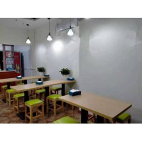 餐飲桌椅，茶餐廳桌椅，飯店快餐桌椅定做批發(fā)工廠