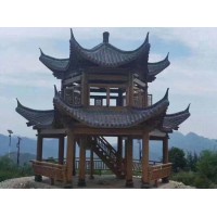 防腐木涼亭，古建涼亭，戶外休閑亭子，產(chǎn)品規(guī)格多樣，可來圖定制