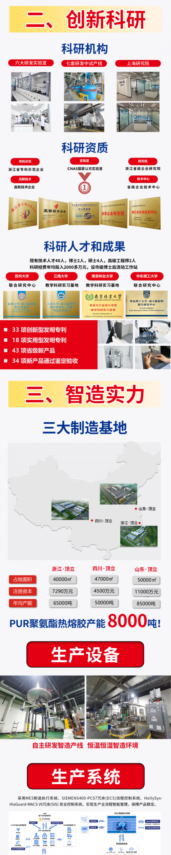 高端定制，就用頂立PUR——頂立 專注無醛木工膠25年4