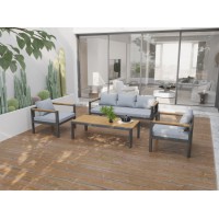 瑞奇麗現(xiàn)代簡(jiǎn)約戶(hù)外沙發(fā)組合 室外陽(yáng)臺(tái)休閑沙發(fā)四件套